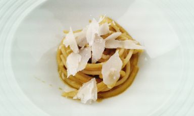 Spaghetto Felicetti ai fiori di zucca: il piatto c