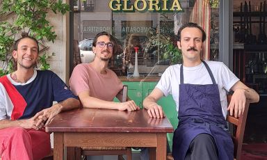 Le tre anime del nuovo Gloria: da sinistra Rocco Galasso, Luca Gennati e Tommaso Melilli
