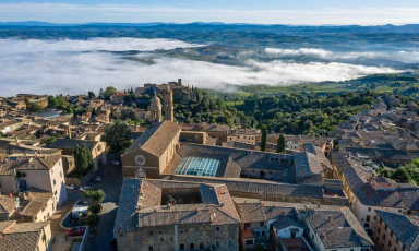 Una splendida immagine di Montalcino
