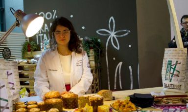 Francesca Morandin, yeast expert from Valle d’Aosta: she registered a patent for mother yeast made with gluten-free wheat. During Identità Milano she will prepare a high quality breakfast made with bread, butter and jam, with strictly gluten-free bread, made with mother yeast, a mix of flour and PetravivaBricks