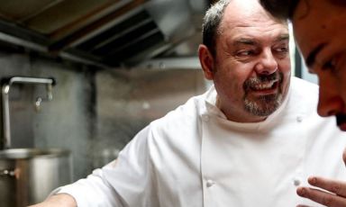 Max Poggi è lo chef-patron di Massimiliano Poggi Cucina, giusto appena fuori Bologna
