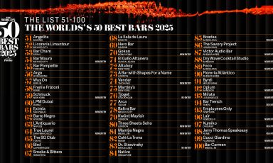 La 51-100 apre le danze di tutte le classifiche firmate 50 Best, dai ristoranti ai cocktail bar. Ecco la classifica completa di questa edizione 2025.
