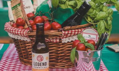 Bloomy Orange, la novità firmata Legend Kombucha e Marco Bianchi. Tutte le foto sono di Gaia Menchicchi 
