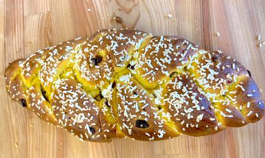 La Treccia all'uvetta di Pane Quaglia
