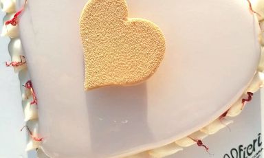 La torta Love di Cinzia Alfieri, Pasticceria Alfieri a Correggio (Reggio Emilia)
