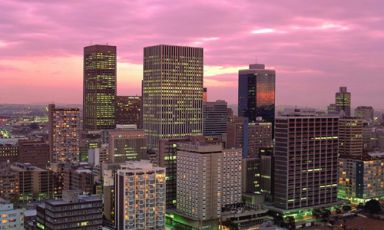 Con 4 milioni di abitanti, Johannesburg, amichevolmente 