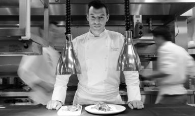 Luca Fantin, chef del ristorante Bulgari a Tokyo, 