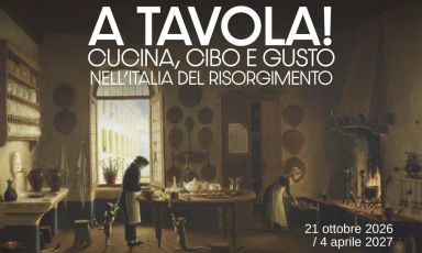 Parte la mostra&nbsp;A Tavola! Cucina, cibo e gusto nell'Italia del Risorgimento, aperta al pubblico dal 21 ottobre 2026 al 4 aprile 2027 a Torino
