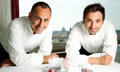Francesco Apreda e Dario Nuti, volto salato e volto dolce dell'Imàgo dell'hotel Hassler di Roma, saranno tra i protagonisti di Identità di Formaggio, il nuovo format al congresso Identità Milano che si apre domani. Parleranno proprio domani, alle 16,40
