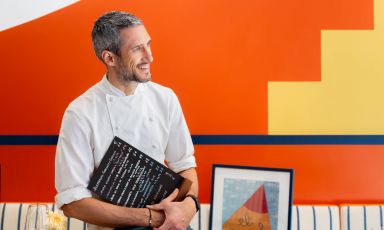 Lo chef Federico Delmonte. tutte le foto sono di&nbsp;Flaminia Lera
