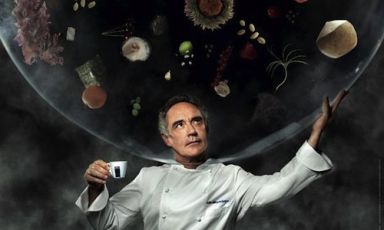The portrait of Ferran Adrià inside Lavazza’s 2014 calendar Inspiring Chefs. The author is Martin Schoeller, the creative agency is Armando Testa