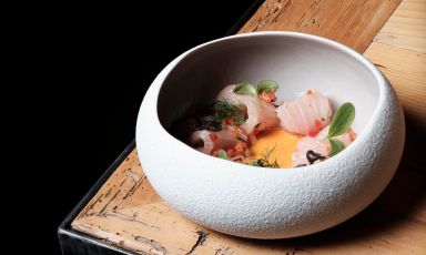 Uno dei piatti dell'Osteria Al Turbine di Mogliano Veneto, che &egrave; tra gli undici ristoranti di Treviso e provincia che vi consigliamo di non perdere
