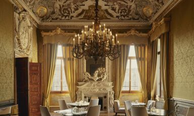 L'elegante ristorante Arva di Aman Venice, nel cuore della Serenissima
