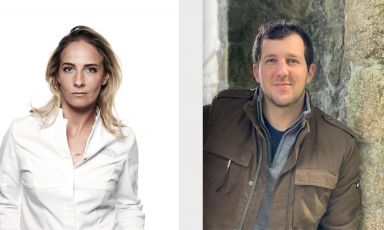 Amandine Chaignot e Simon Horwitz, chef e patron rispettivamente di Pouliche ed Elmer, insegne da tenere d'occhio a Parigi (foto Nicolas Boisson e instagram/simon_horwitz_chef)
