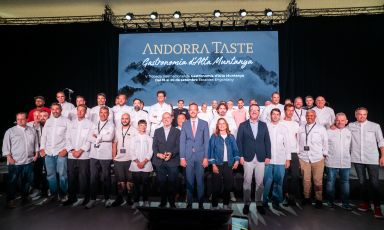 Ad Andorra Taste tanti chef presenti che hanno parlato di cucina di montagna
