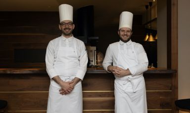 Antonio Biafora con il suo braccio destro&nbsp;Francesco Cardace: il loro Hyle a San Giovanni in Fiore (Cosenza), &egrave; sempre pi&ugrave; fiore all'occhiello del Biafora Resort, che ha grandi progetti d'espansione e scommette sulla Sila
