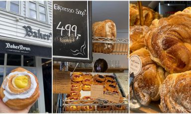 Alcune delle delizie testate dalla pasticciera Carmen Vecchione durante il suo viaggio in Scandinavia. Gli scatti fotografici sono proprio i suoi
