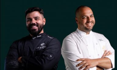 Raffaele Bonetta (Raf Bonetta Pizzeria, Pozzuoli-Napoli) e Roberto “Bob” Davanzo (Bob Alchimia a Spicchi, Montepaone-Catanzaro), insieme a Identità Golose Milano, giovedì 28 novembre, ore 20. Prenotazioni sul sito ufficiale dell'Hub
