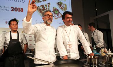 Massimo Bottura joins French colleague Yannick Al