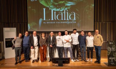 Group photo for the speakers of 'Italy at the 