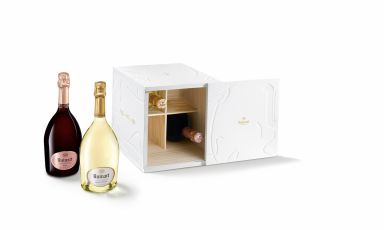 In an exclusive preview for Identità Golose, here’s the new Ruinart box set, a limited edition available as of October 2016
