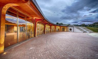 Una suggestiva immagine delle Cantine Dei
