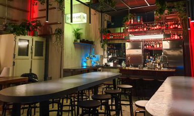 La sala di Carico, in via Savona 1 a Milano
