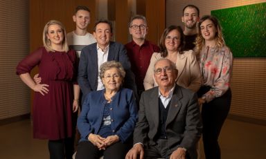 La famiglia Vicina al completo. Foto a cura di Maurizio Gjivovich
