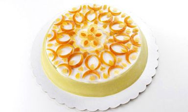 Corrado Assenza’s Cassata, the emblem dish of the 2020 Congress, in a photo from Brambilla - Serrani
