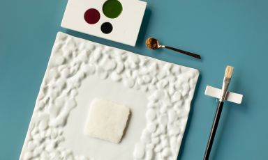 Paint Your Future: il piatto del 2021 di Davide Camaioni
