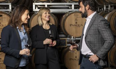 Cecilia Pasqua, Graziana Grassini e Riccardo Pasqua: uno sguardo al futuro per l'azienda Cecilia Beretta
