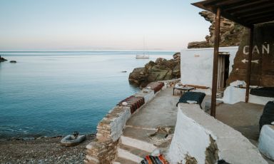 Cantina, in Sifnos, it's one of the restaurants you'll find in this guide 
