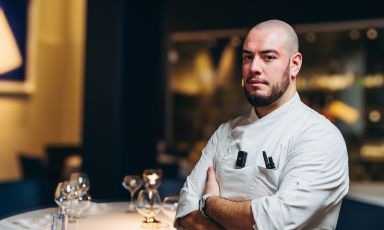 Lo chef Denny Lodi Rizzini del Makorè di Ferrara
