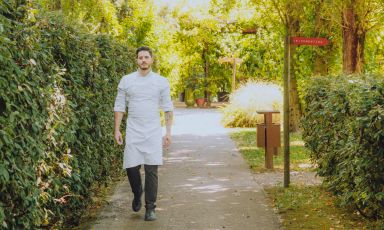 Roberto Ienna, da pochi giorni nuovo chef de Le Cementine a Roncade (Treviso), che fa parte del gruppo di Raf e Max Alajmo
