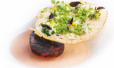 Questa ricetta &egrave; stata una delle novit&agrave; della carta estiva creata da Errico Recanati, chef del Ristorante Andreina, di Loreto (Ancona)
