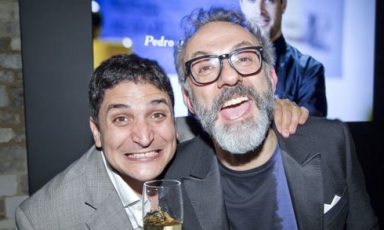 Mauro Colagreco and Massimo Bottura
