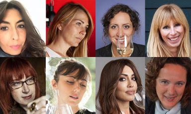 Le wine expert italiane interpellate. In alto, da sinistra: Francesca Ciancio, Meritxell Falgueras, Chiara Giovoni, Asa Johansson (ne abbiamo parlato ieri). In basso, Alessandra Piubello, Leila Salimbeni, Vania Valentini e Valentina Vercelli (nella parte di oggi)
