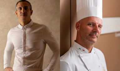 A sinistra, Giulio Zoli, chef del ristorante Nomos Ante all'interno del Nomos Hotel a Roma, che parteciper&agrave; a Identit&agrave; di Pasta in collaborazione con Pastificio Felicetti, domenica 7 giugno in sala Emerald 1 alle ore 15.40 presso gli spazi dell'Allianz MiCO North Wing; a destra, invece, il maestro pasticciere Leonardo Di Carlo, fondatore della sua accademia,&nbsp;Pastry Concept&reg;&nbsp;a Conegliano, Treviso. Lo incontreremo in Main Stage in compagnia del pizzaiolo Gianluca Colucci, marted&igrave; 9 giugno.&nbsp;

CLICCA QUI PER IL PROGRAMMA COMPLETO DI&nbsp;IDENTIT&Agrave; MILANO 2026

CLICCA QUI PER ISCRIVERSI
