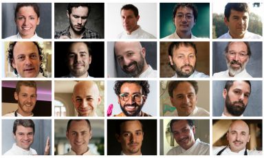 A collage of many of the chefs (though not all of them) visited in 2016 and fully deserving a mention in this piece on the best dishes of the year 