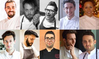 Ecco i volti dei dieci migliori giovani chef partecipanti alla nuova edizione del Premio Birra Moretti Grand Cru: la finale si terrà il prossimo 7 novembre. Vota qui
