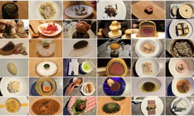 Alcuni dei 103 piatti di Convergence, ossia cinque cene all'Alchemist di Copenhagen con le migliori cucine creative del mondo
