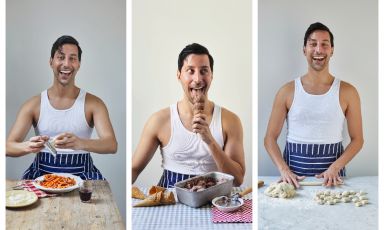 Angelo Coassin, star del canale Cooking with Bello e content creator
