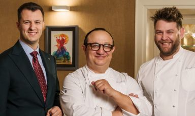 Riccardo Andreoli (restaurant manager), Ciccio Sultano e Riccardo Canella 

