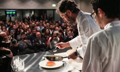 Carlo Cracco protagonista a Identità di Pasta (foto Brambilla/Serrani)
