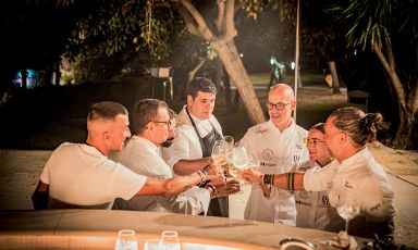 Un momento di&nbsp;Dani &ndash; Donare Amore Nutre l&rsquo;Insieme, a Le Trabe di Capaccio Paestum (Salerno)
