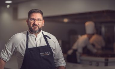 Dani García, chef of the restaurant bearing his name in Marbella, Andalusia
