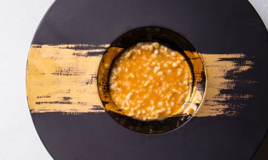 Granetti, estrazione di canocchie, burrata e crema di cascigni: il piatto dell'estate di Davide Pezzuto
