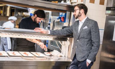 Luca Gambaretto, giovane imprenditore della ristorazione veronese
