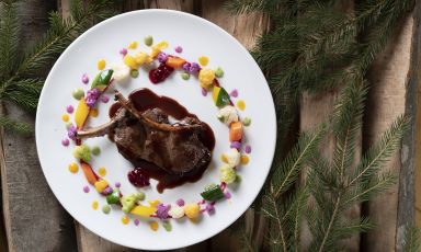 La selvaggina è tra le specialità proposte in carta al ristorante La Stube, ristorante dell'Hotel Edelhof, a Tarvisio (Udine)
