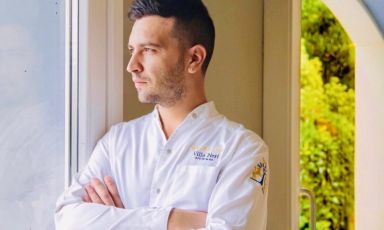Elia Russo, classe 1997, executive chef del ristorante 12 Fontane a Linguaglossa (Catania)
